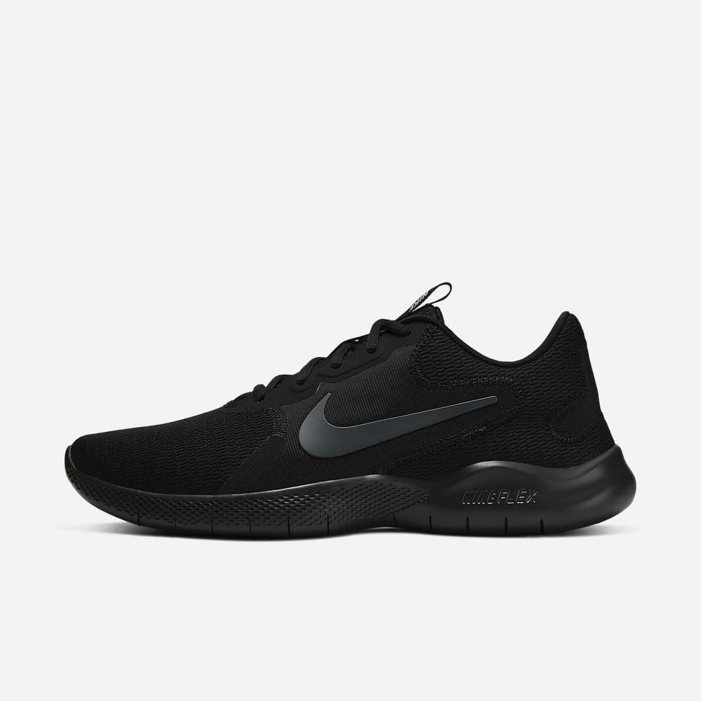 Chaussure De Running Nike Flex Experience Run 9 (Extra Wide) Noir 8219-675 Black/Dark Smoke Grey Homme | HYN-48169892